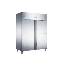 Professional Good Quality Big Capacity Air-cooled Fresh-keeping Cabinet Freezer four Door Commercial Refrigerator